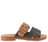 Papuci casual, dama, PASS COLLECTION, XA60016A negru, piele naturala